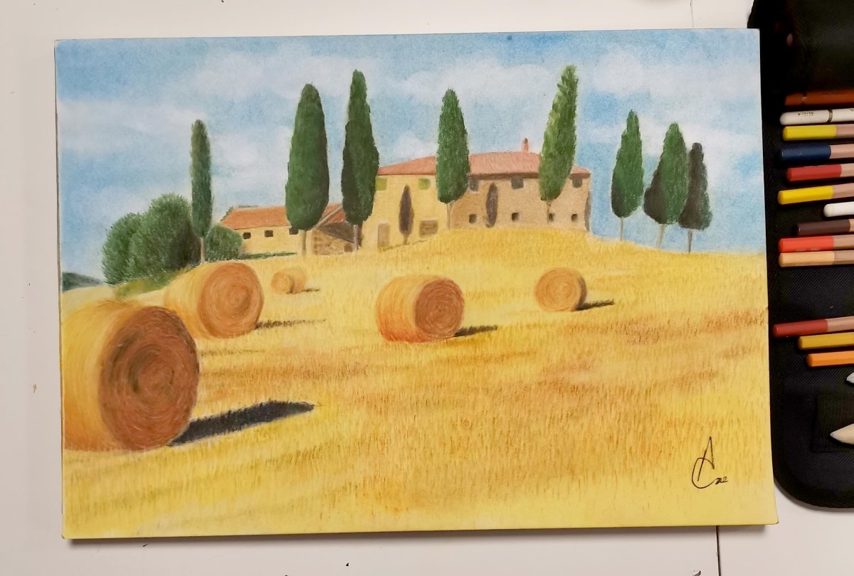 Dessin Aude Dessin Pastels
